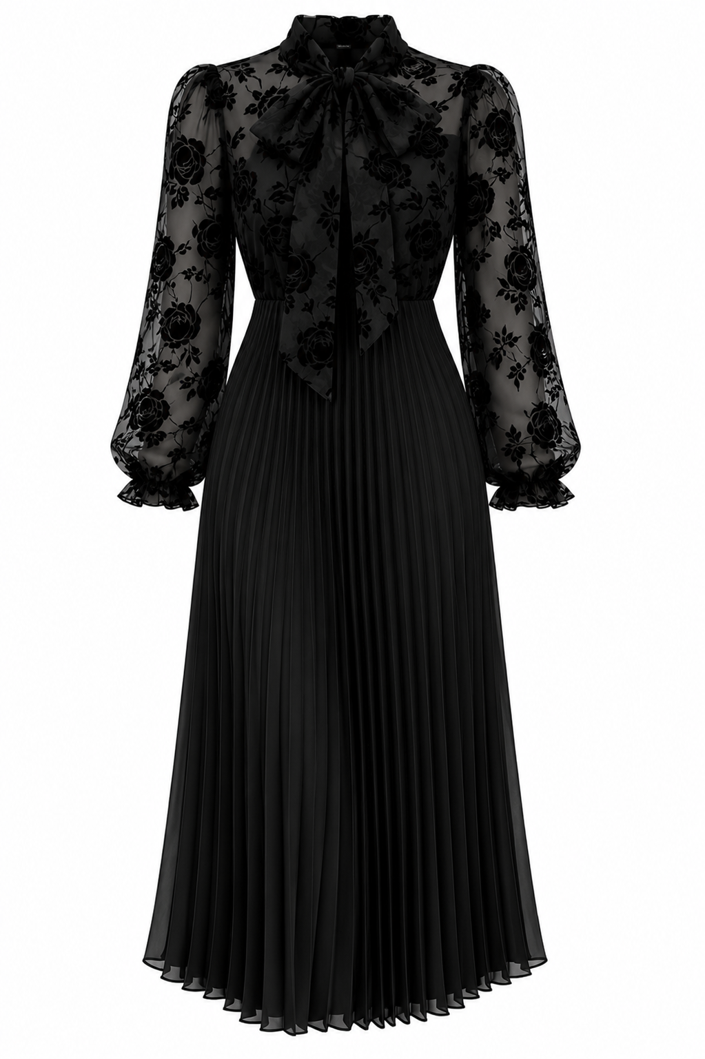 Black Velvet Noir Dress