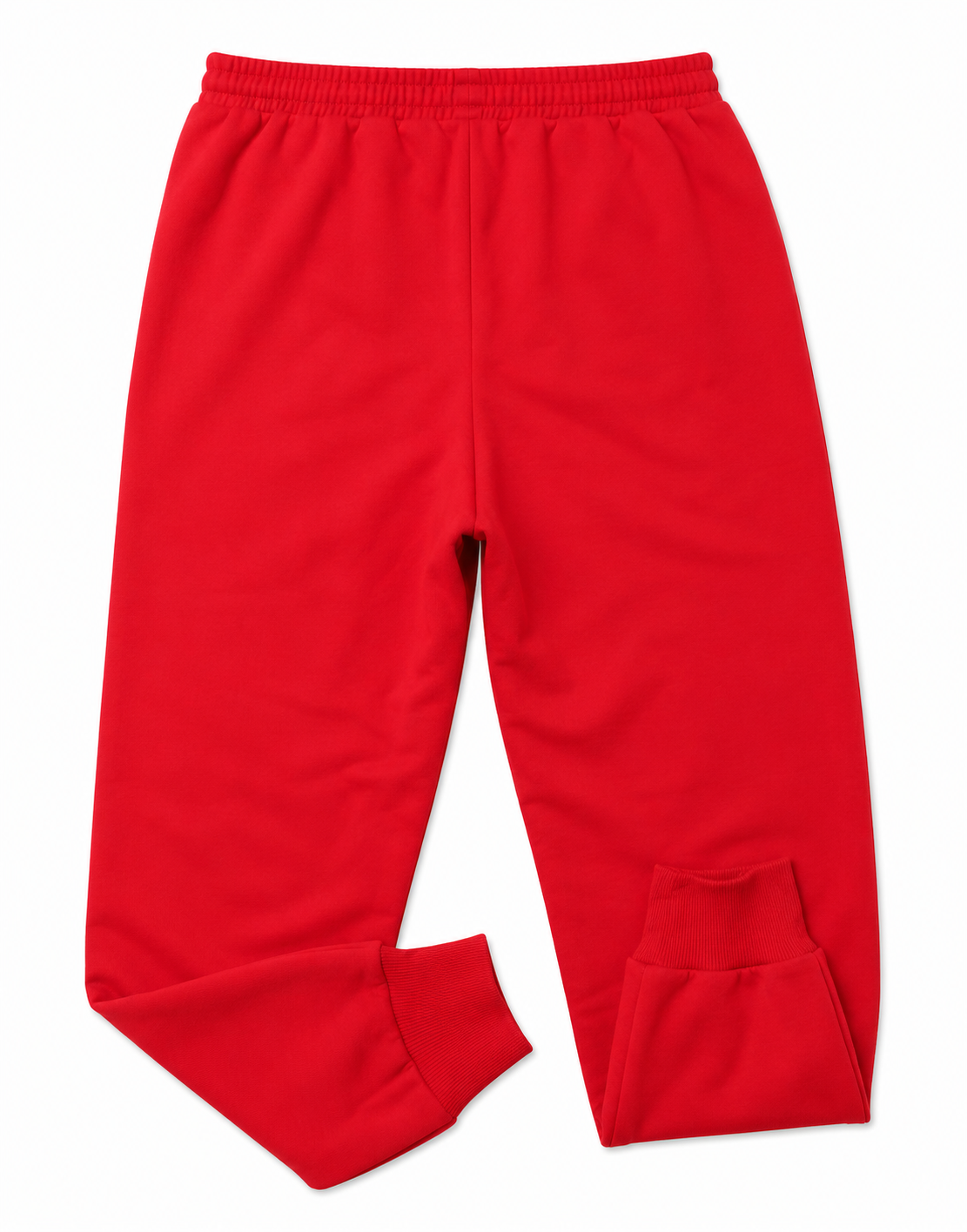 BaartmanJeans Essential Jogger – Red With Gold Print