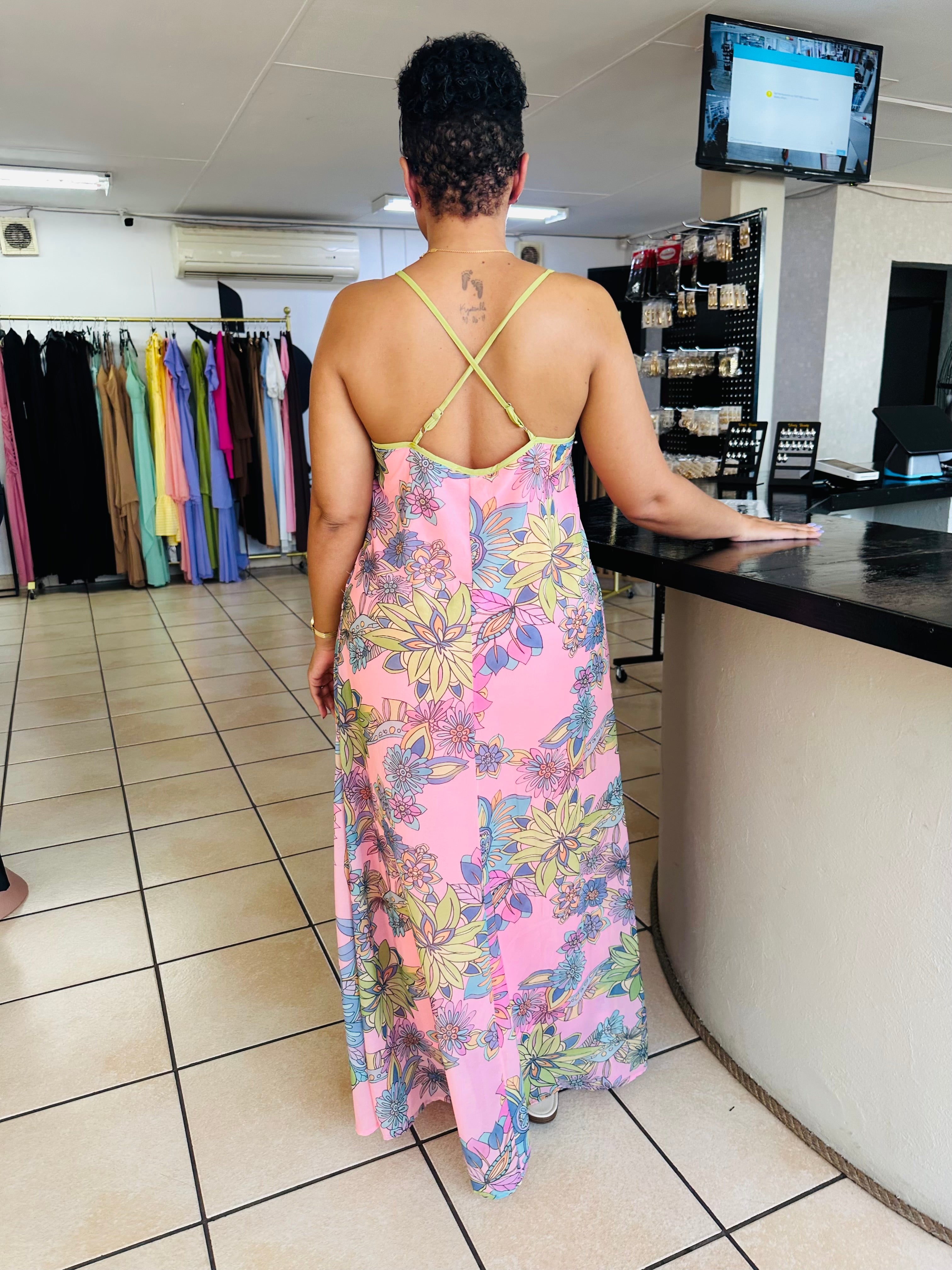 Pink Tropicana Maxi