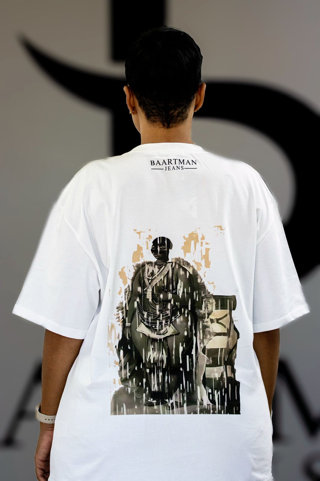 White Baartman Statement Tee