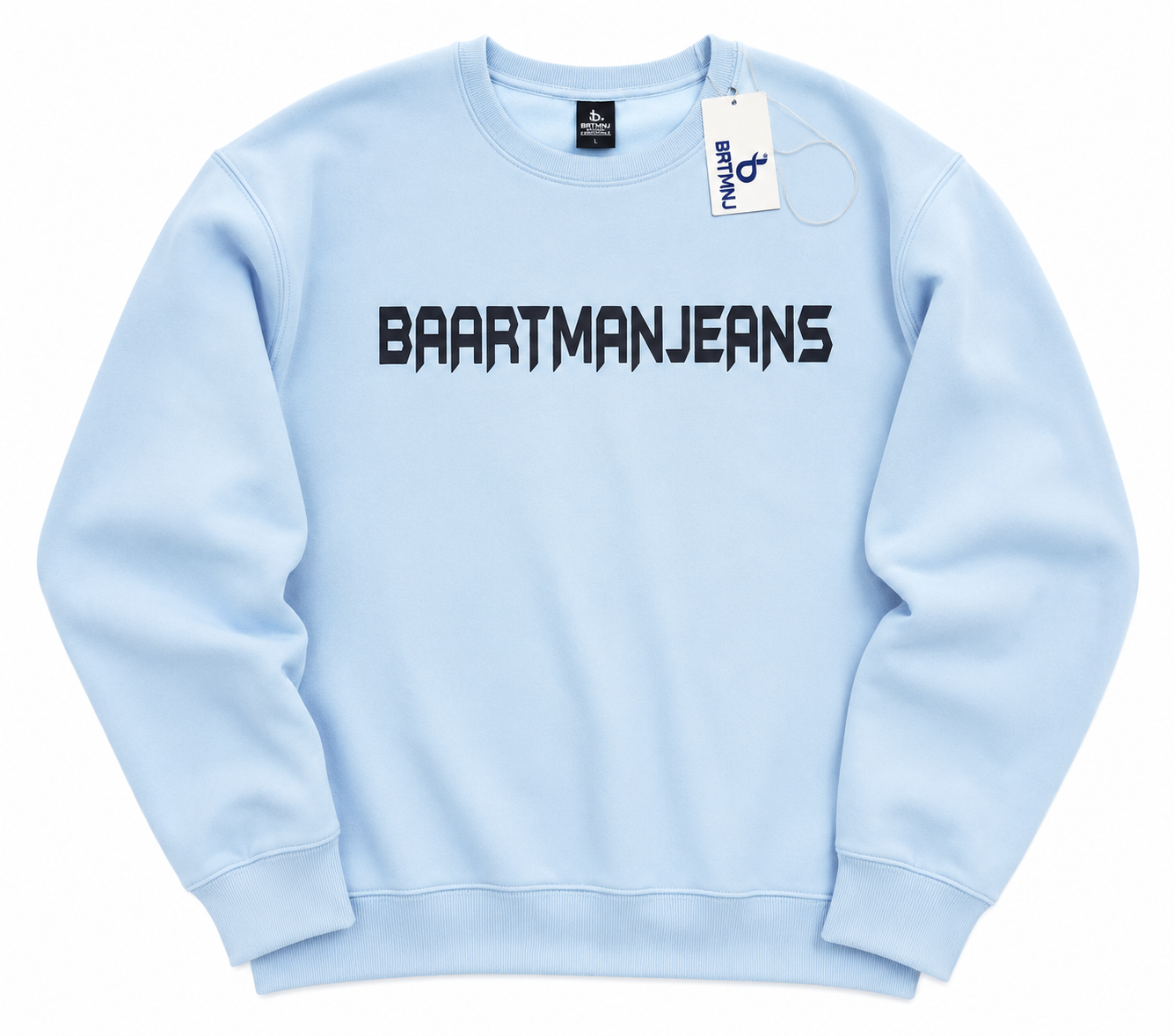 BaartmanJeans Essential Unisex Sweater  Baby Blue