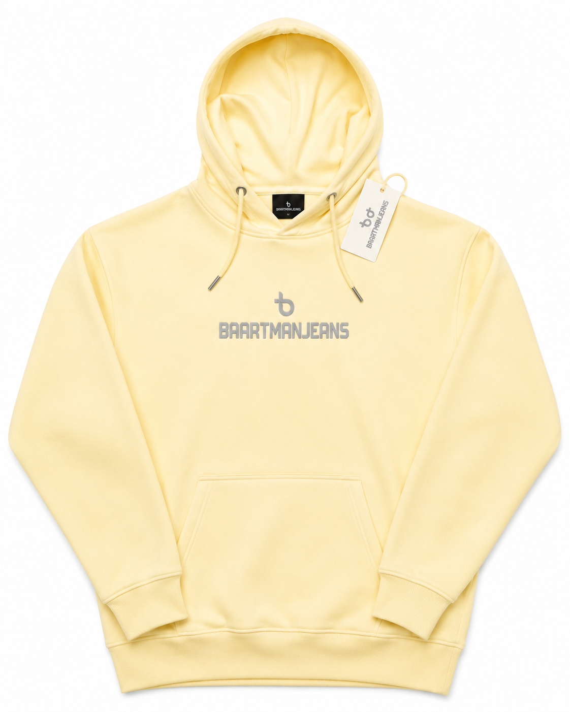 BaartmanJeans Essential Unisex Hoodie – Butter Yellow