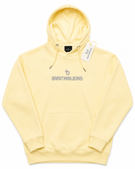 BaartmanJeans Essential Unisex Hoodie – Butter Yellow