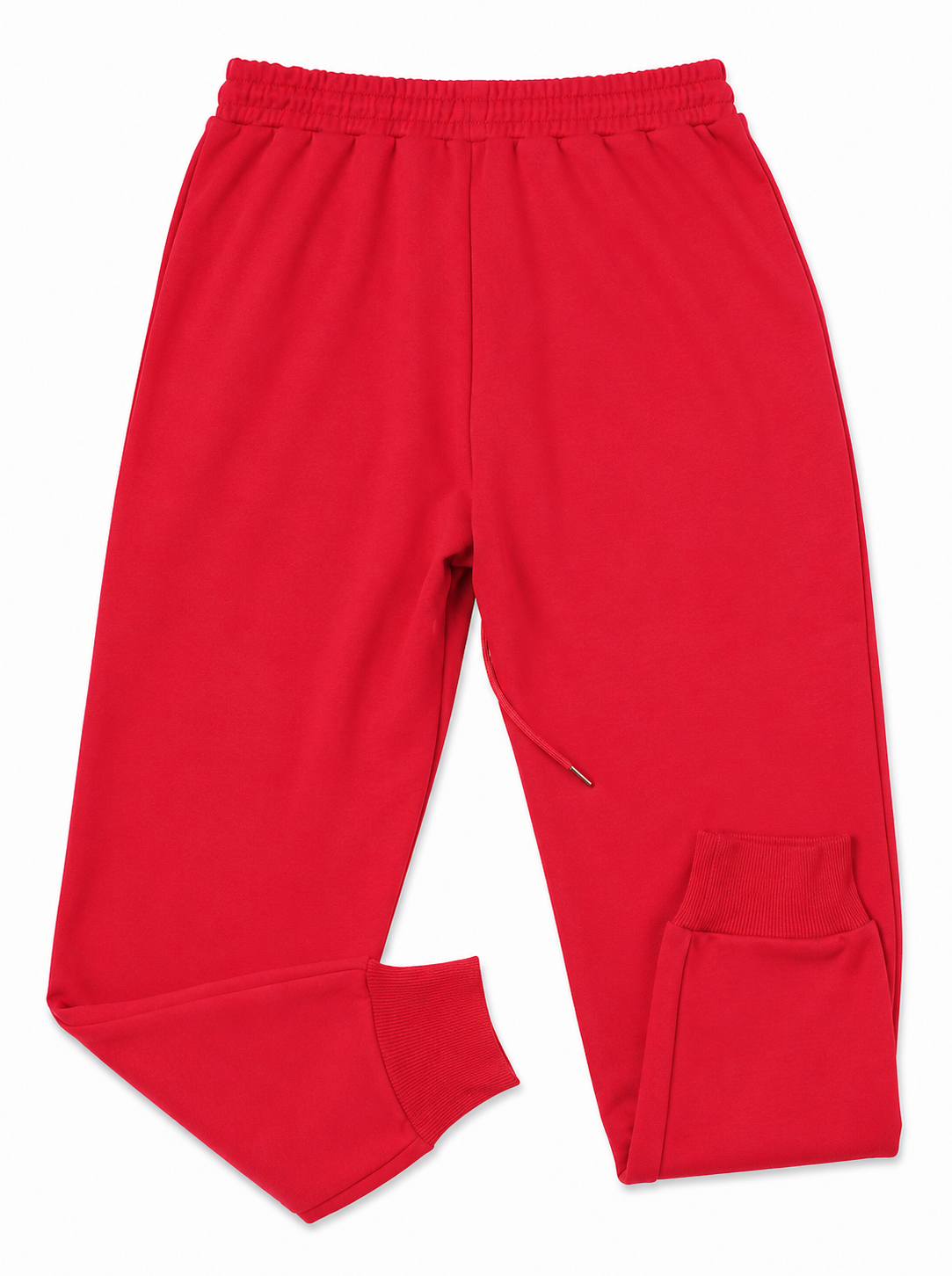 BaartmanJeans Essential Jogger – Red With Red Print