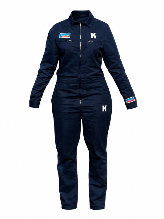 Karagur Navy Blue Jumpsuit