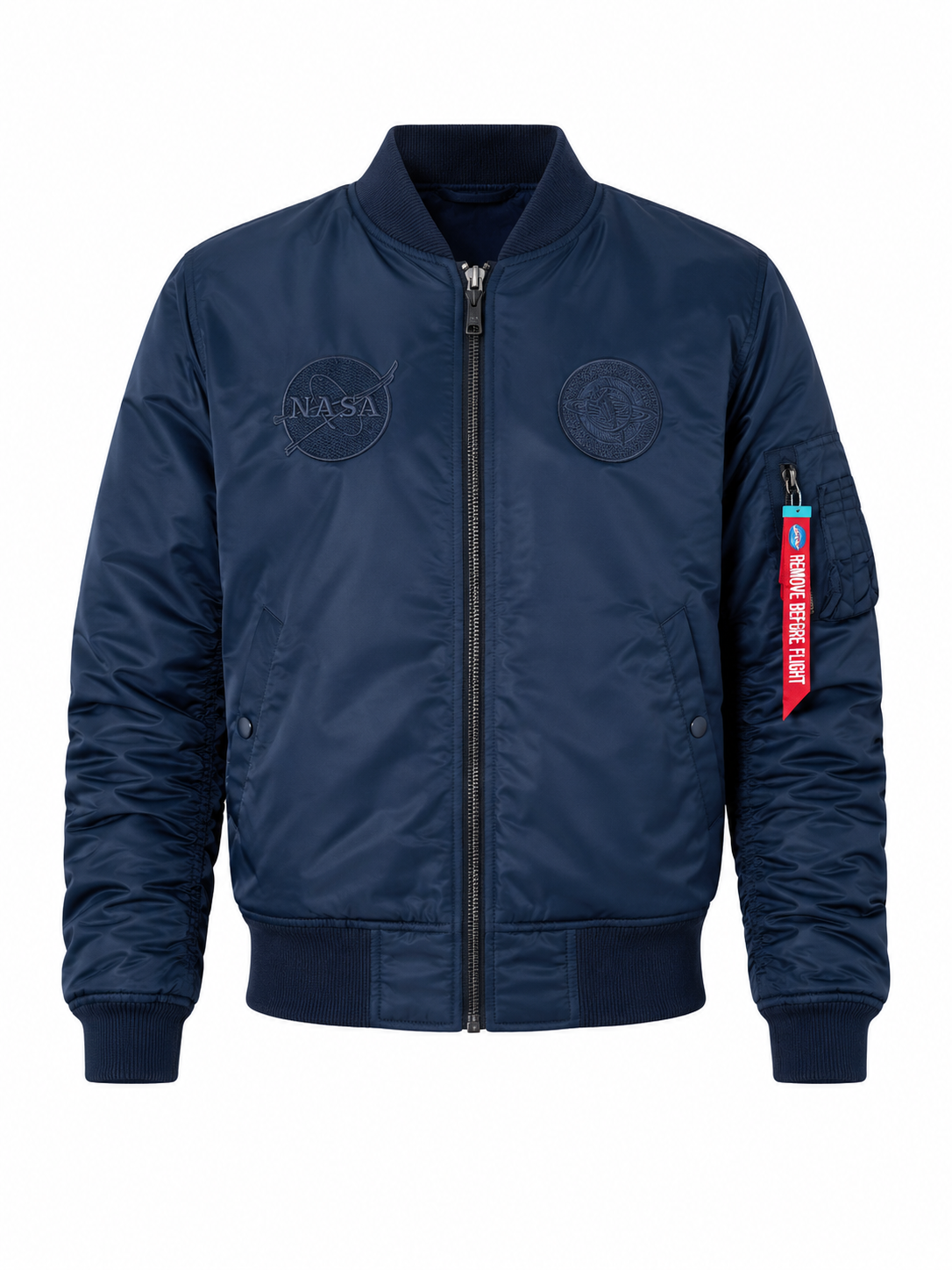 BaartmanJeans Men’s Flight Jacket – Navy