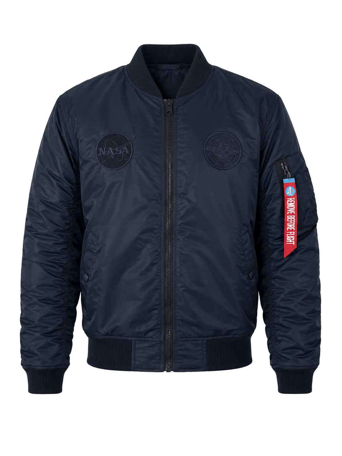 BaartmanJeans Men’s Flight Jacket – Black