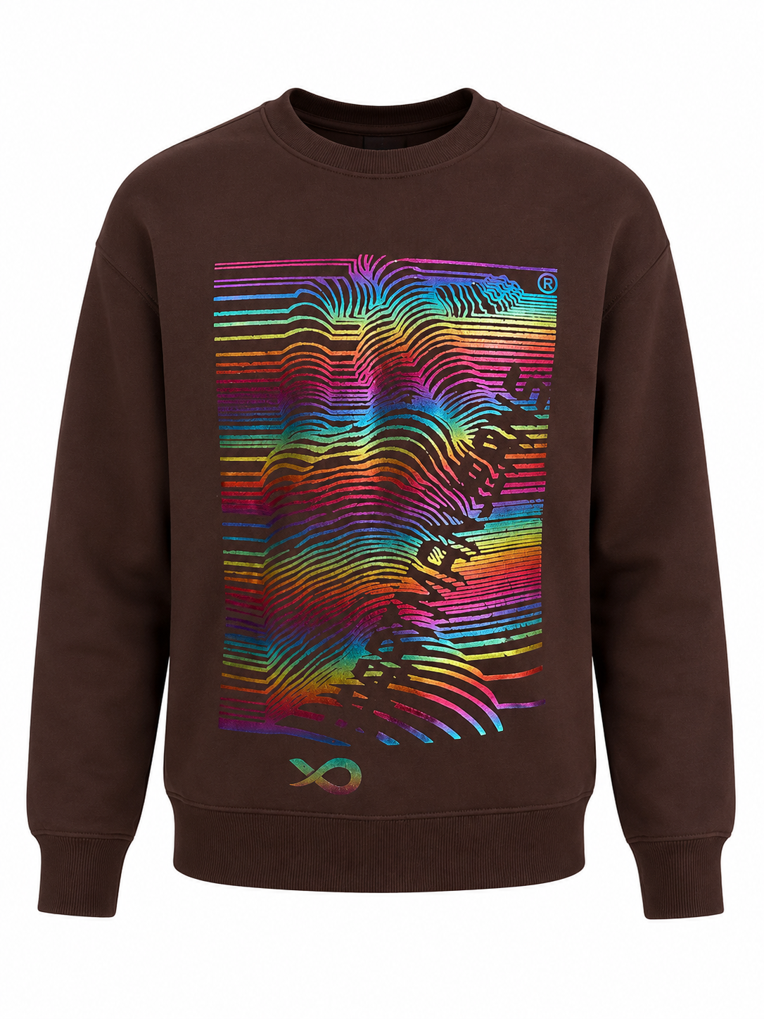 BaartmanJeans Essential Unisex Sweater  Brown