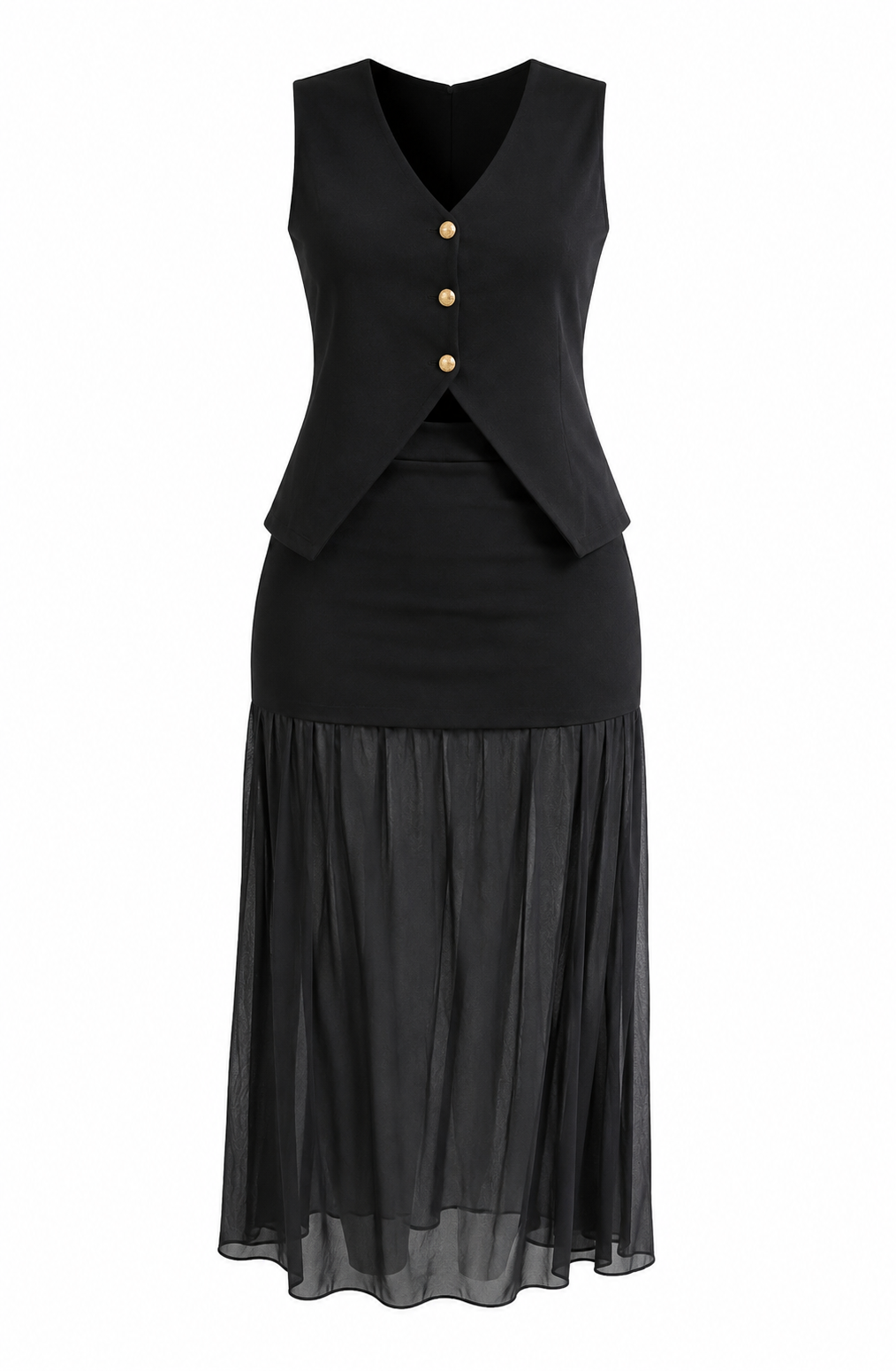The Milan Two-Piece Set - Black