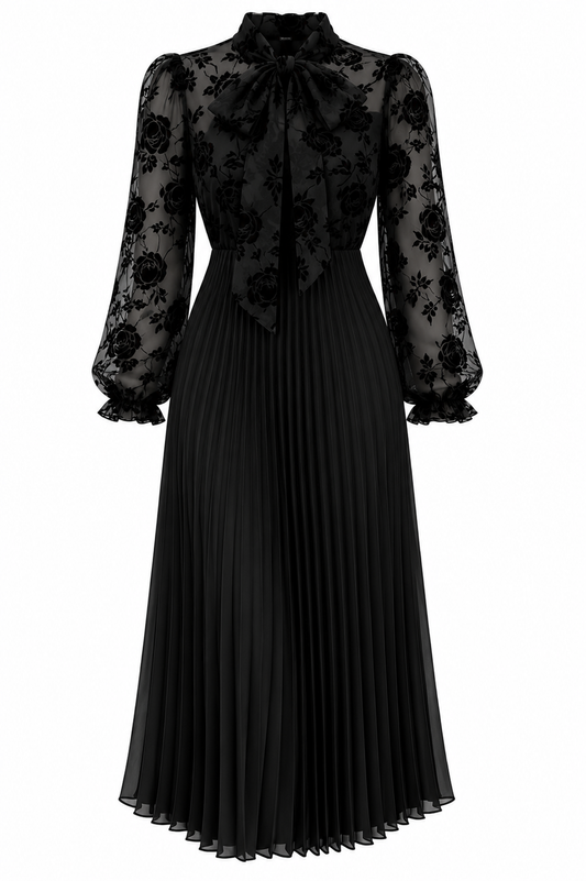 Black Velvet Noir Dress