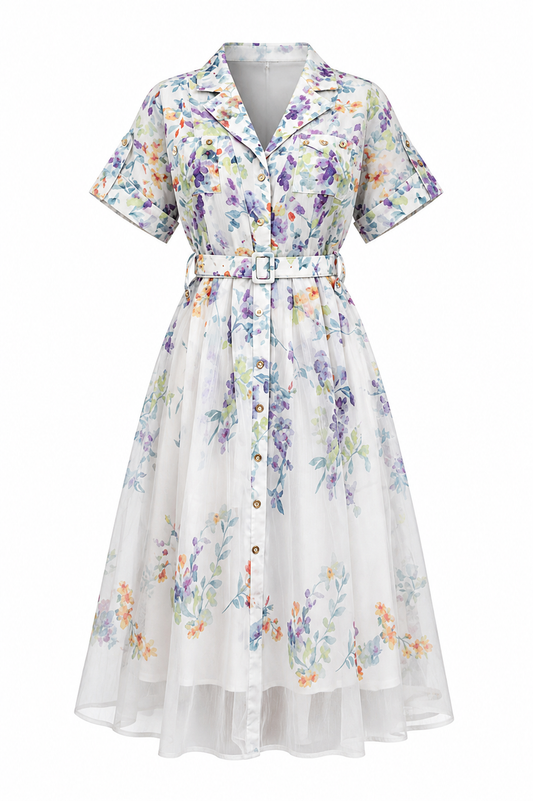 Floral Elegance Dress