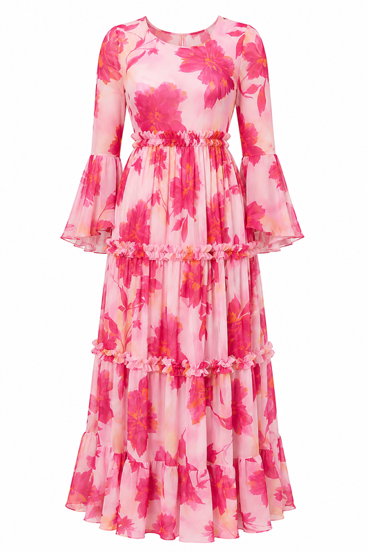 Blush Blossom Maxi
