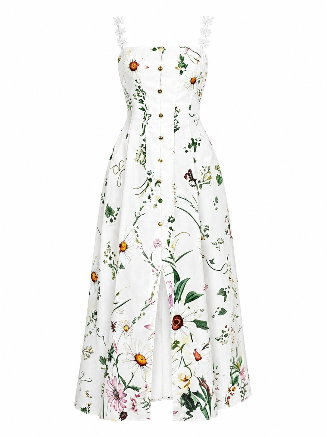 Daisy Bloom Midi Dress