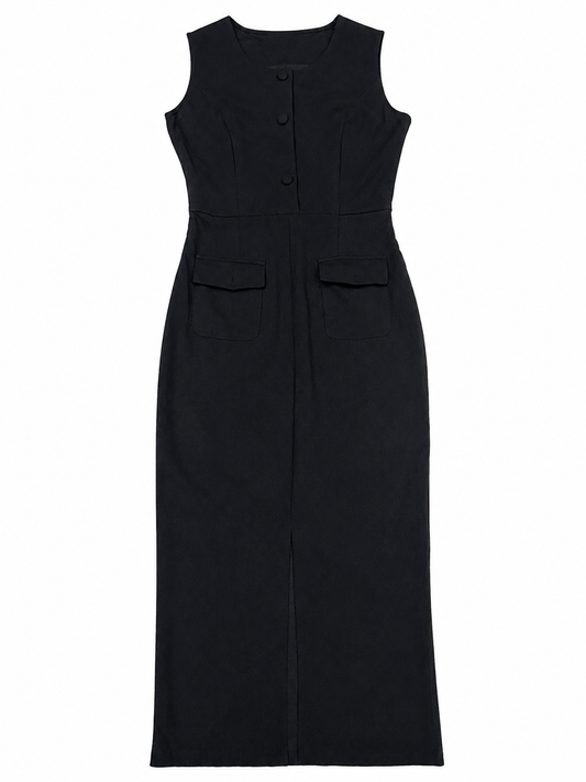 Front Slit Dress