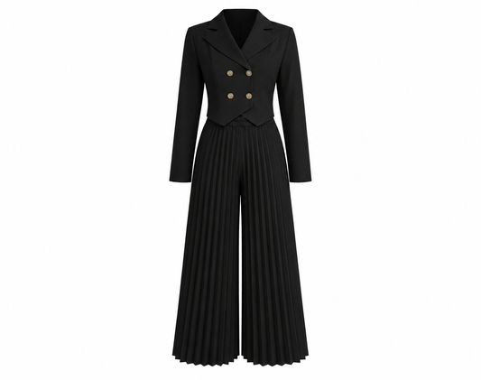 The Stella Pleated Set