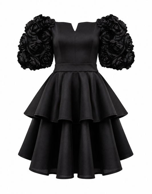 Rosette Elegance Dress