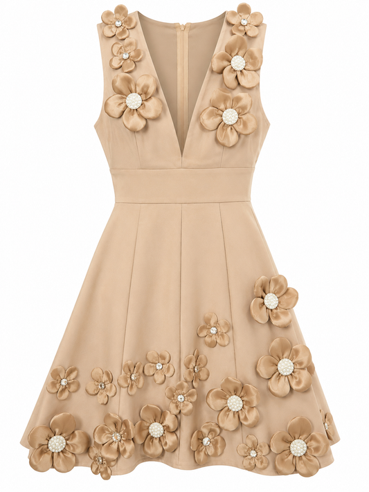 Nude Bloom Dress