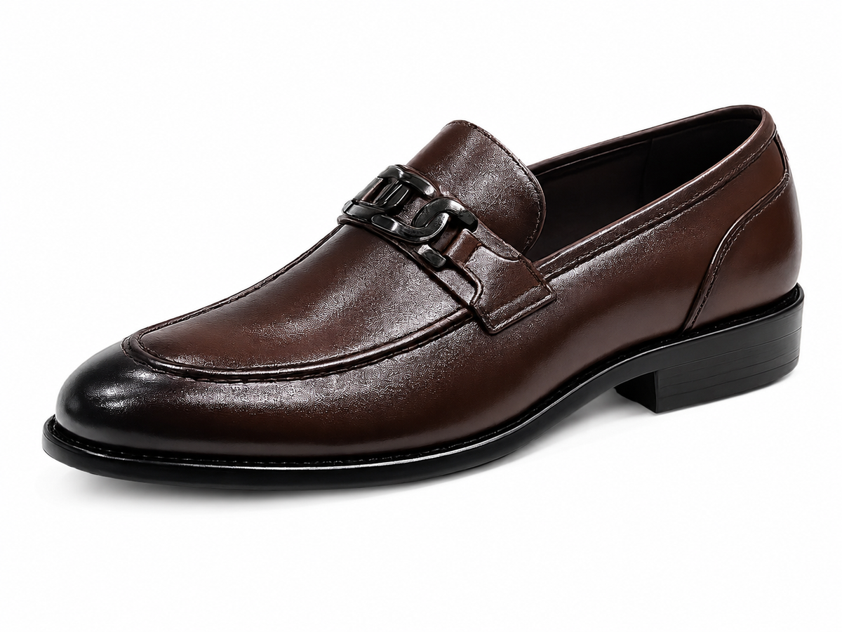 Executive Bit Brown Loafer