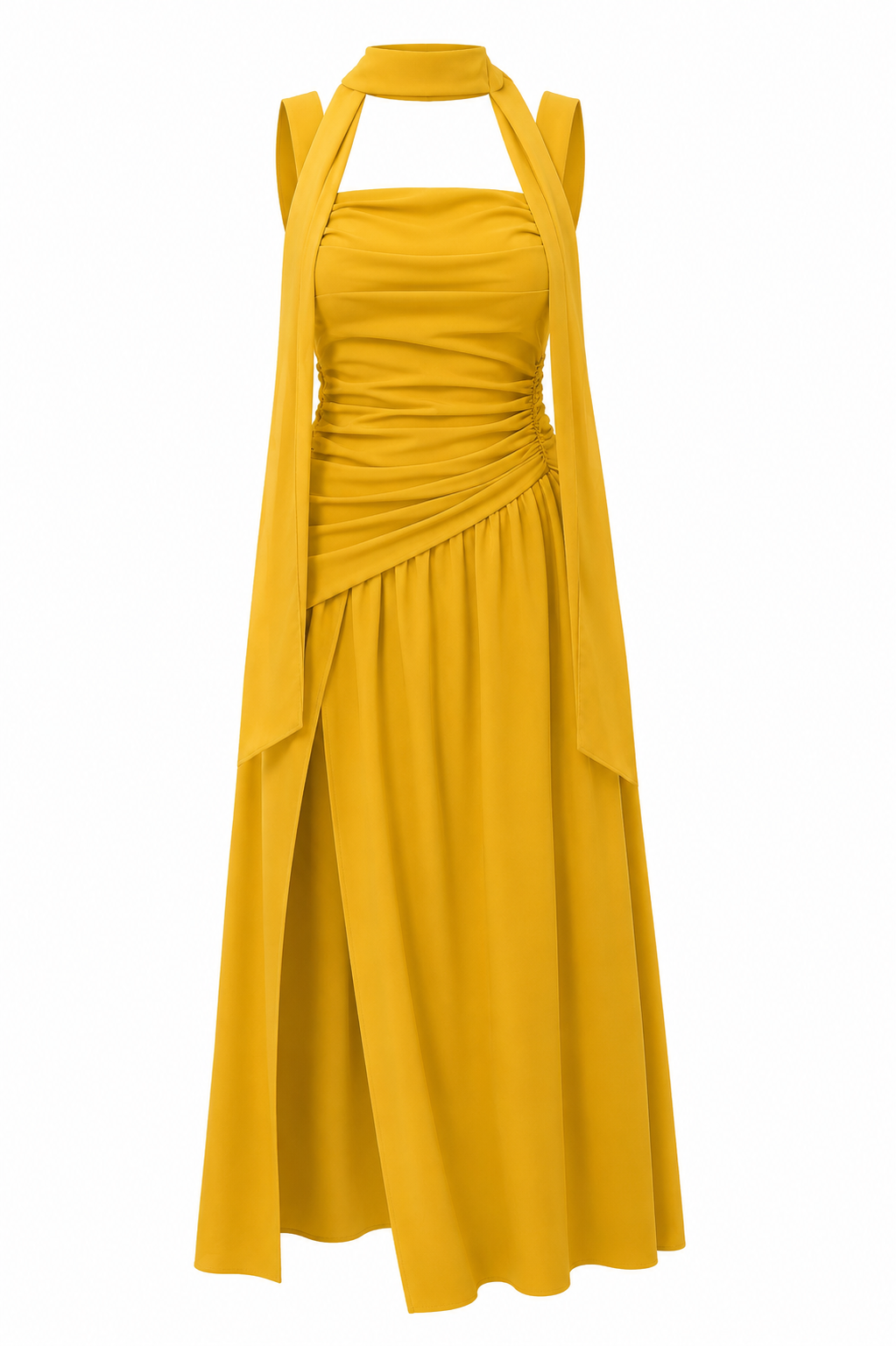 Mustard Muse Maxi Dress
