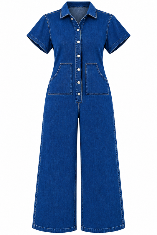 Dark Denim Jumpsuit