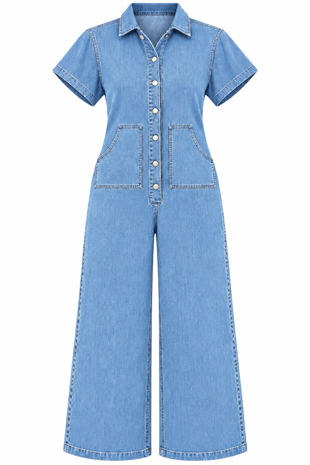 Light Denim Jumpsuit