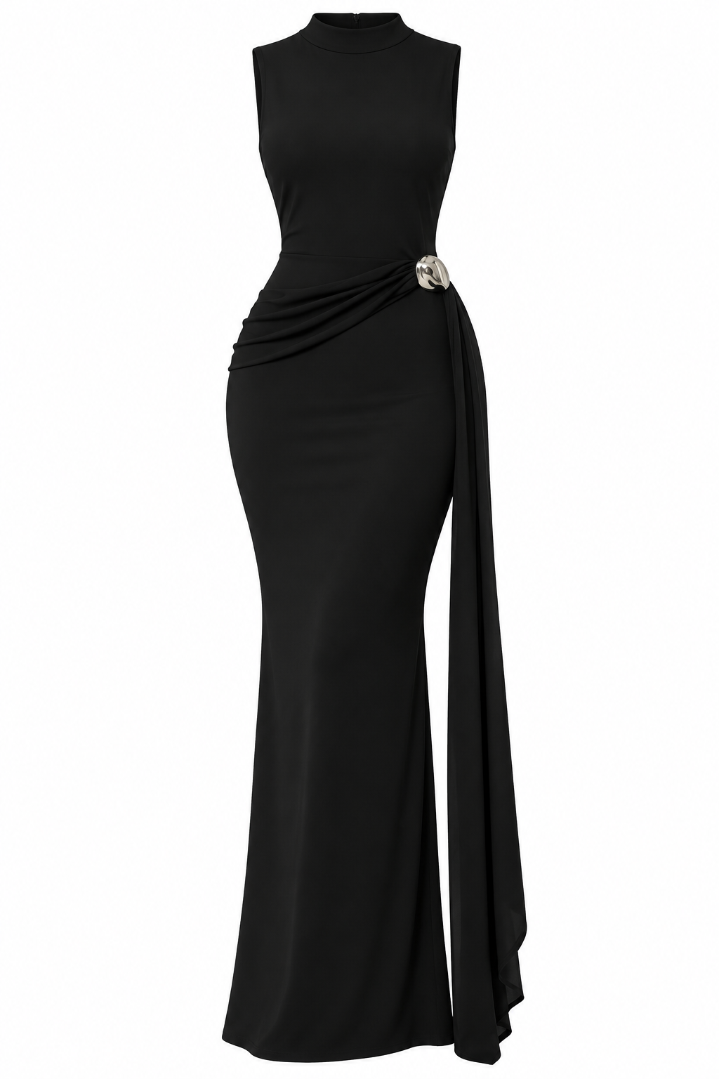 Mocha Muse Black Dress