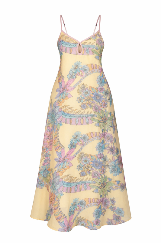 Yellow Tropicana Maxi