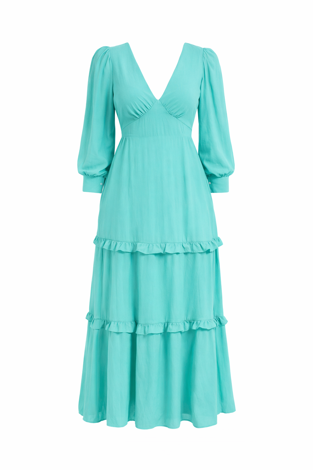 Turquoise Goddess Maxi Dress