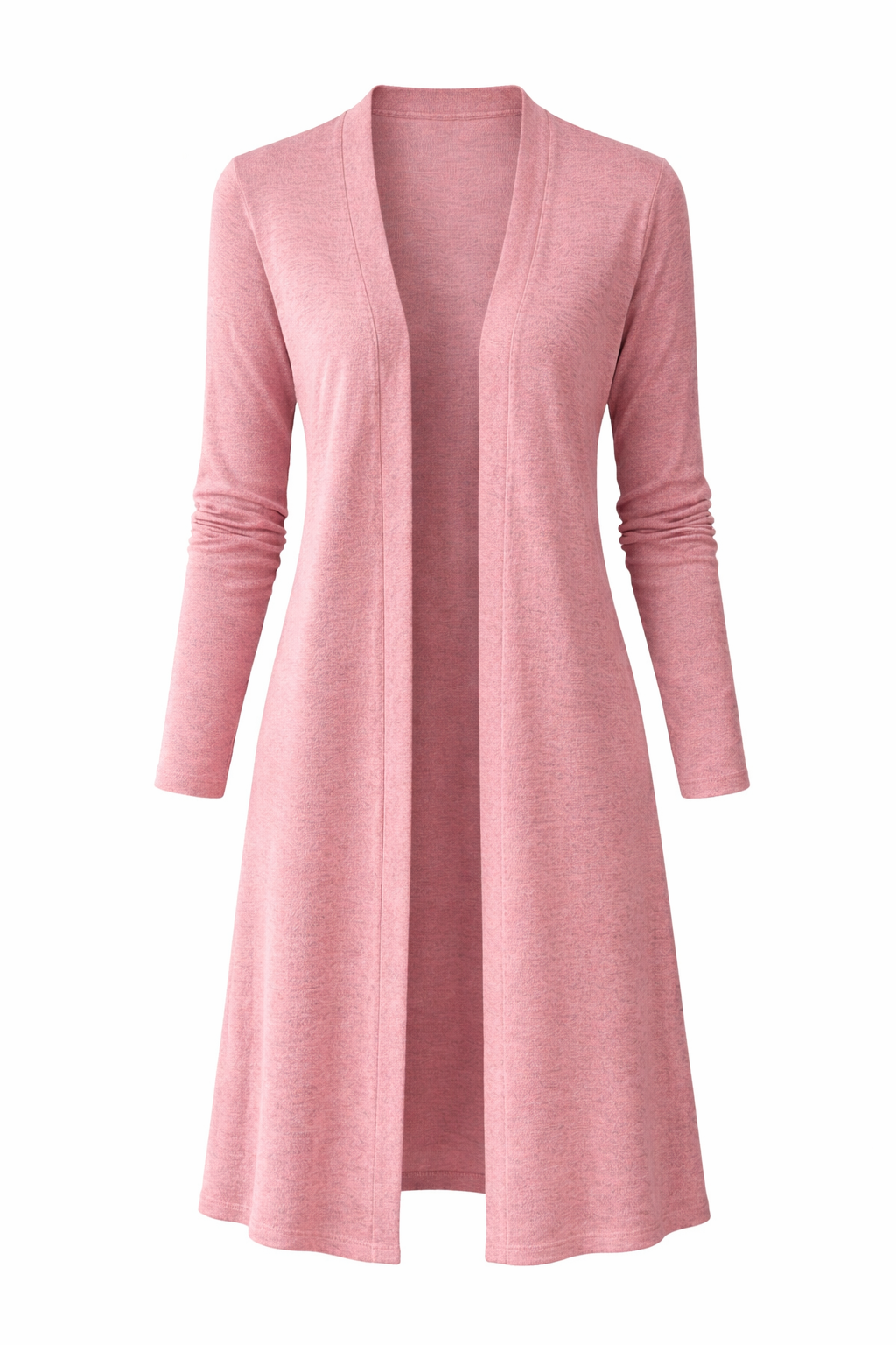 Blush Soft Knit Longline Cardigan