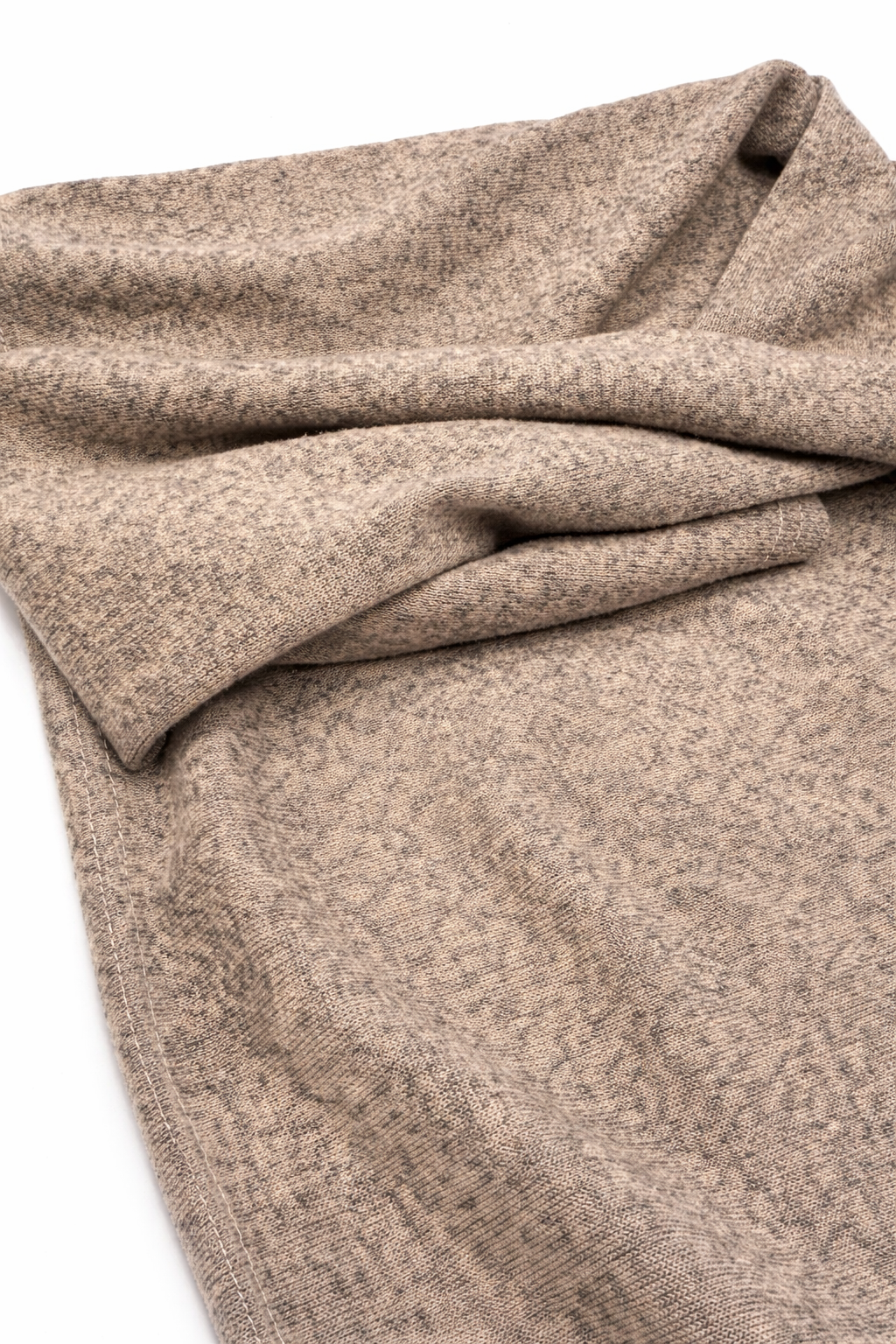 Mocha Luxe High-Neck Top