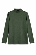 Forest Luxe High-Neck Top