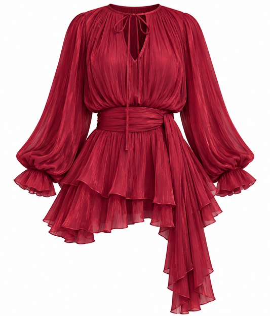 Ruby Rouge Elegance Dress/Top
