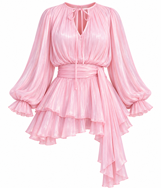Pink Elegance Dress/Top