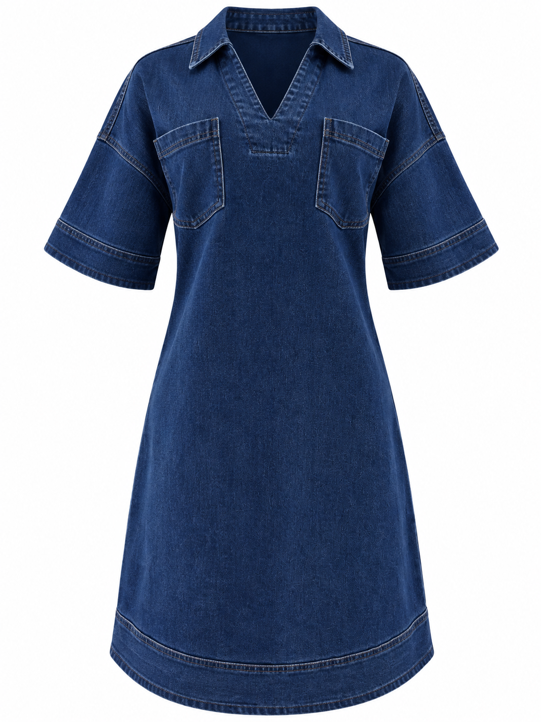 Midnight Dark Denim Dress