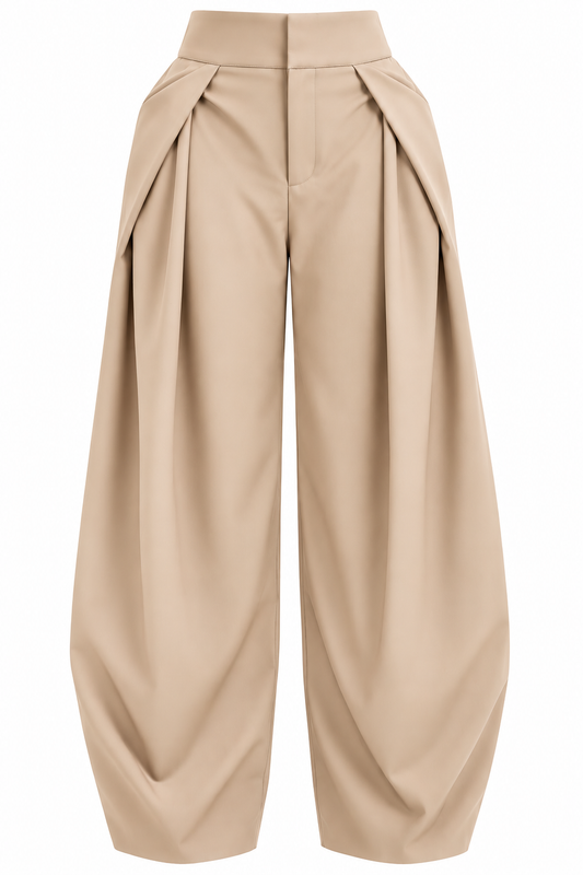 The Sand Pleated Pants