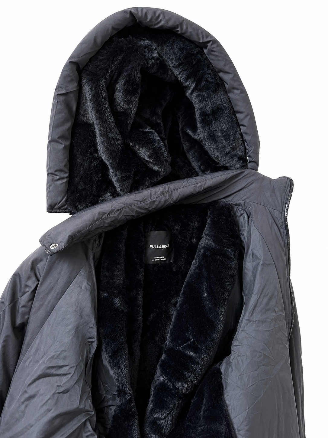 Pull & Bear Black Cloud Puffer