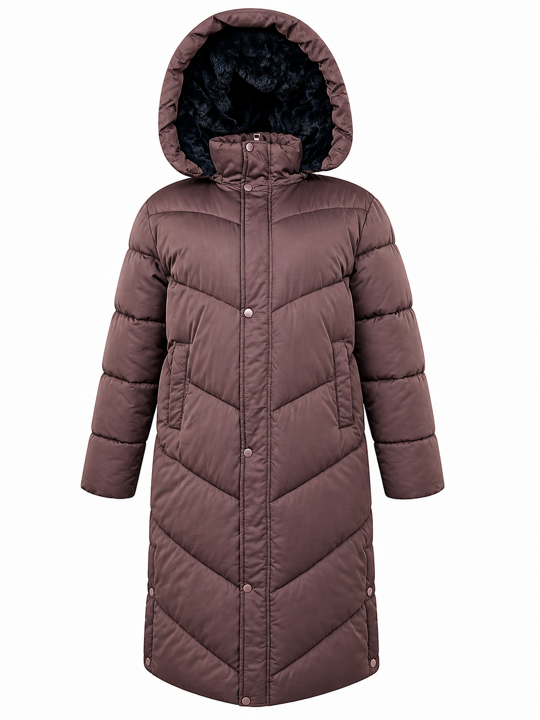 Pull & Bear Brown Cloud Puffer