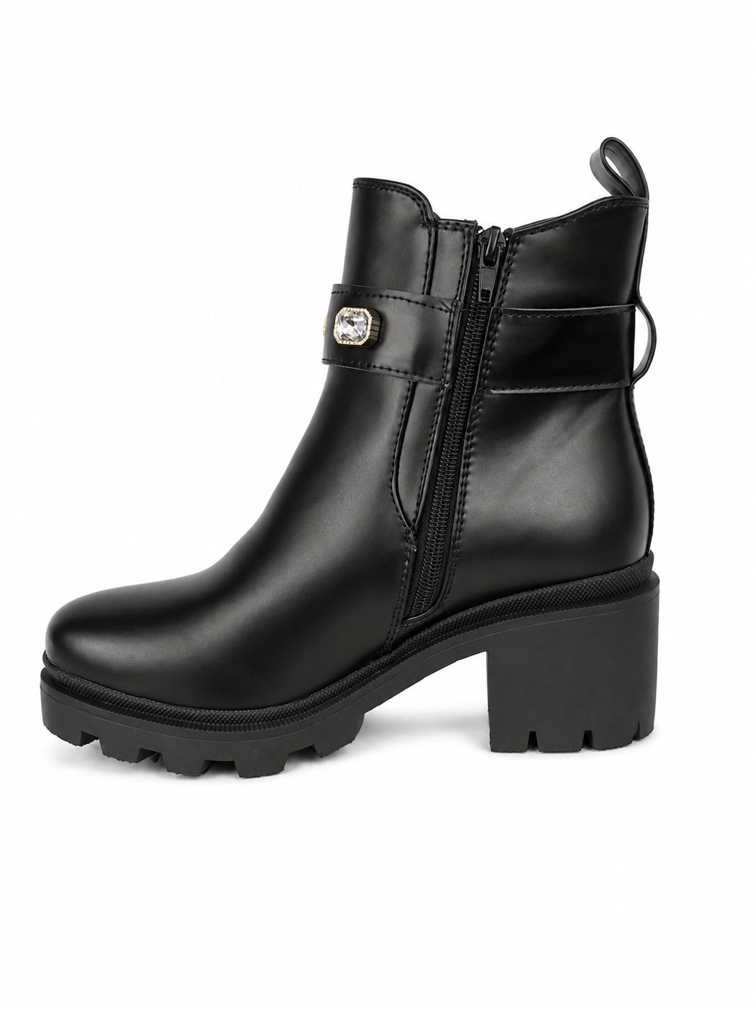 Diamond Chelsea Boots