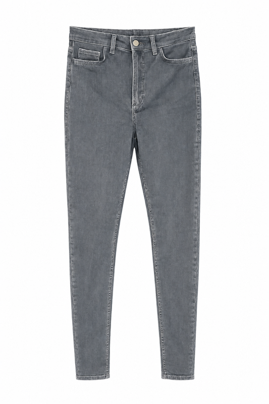 Ash Grey Stretch Jeans