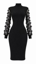 Black Rose Dress