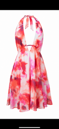 Sunset pink and orange Dream Dress