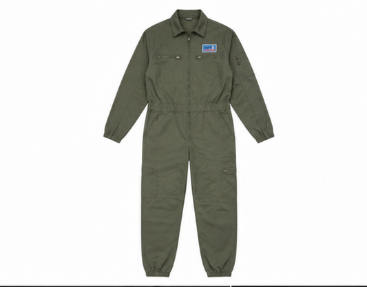 Karagur Military Green Jumpsuit