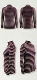 Stripped Turtle Neck