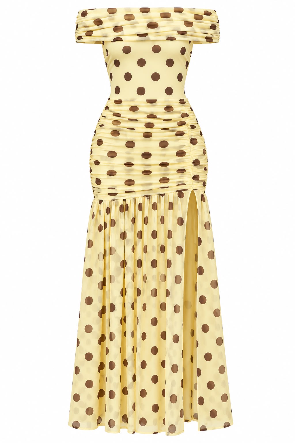 Yellow Polka Dot Dress