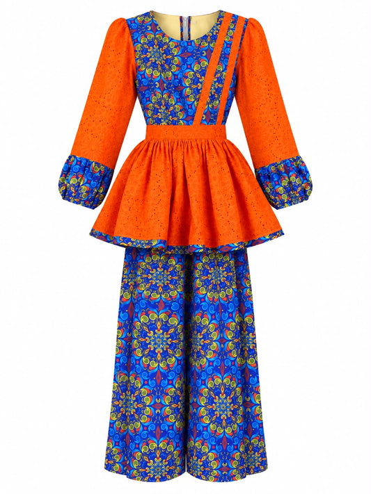 Traditional Dress Orange