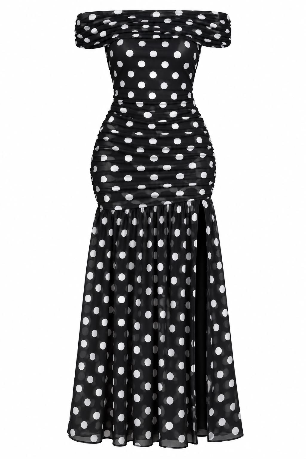 Black Polka Dot Dress